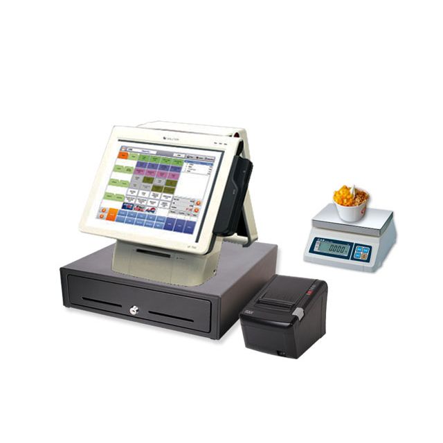 Frozen Yogurt POS with Gram Scale | True All-In-One Touch System | Model 7-RS