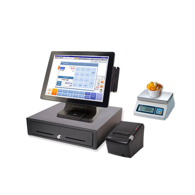 Frozen Yogurt POS with Gram Scale | All-In-One Touch System | Model E4Z-RS