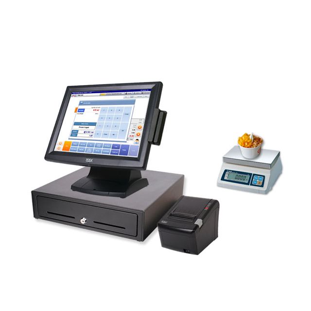 Frozen Yogurt POS with Gram Scale | All-In-One Touch System | Model E-RS