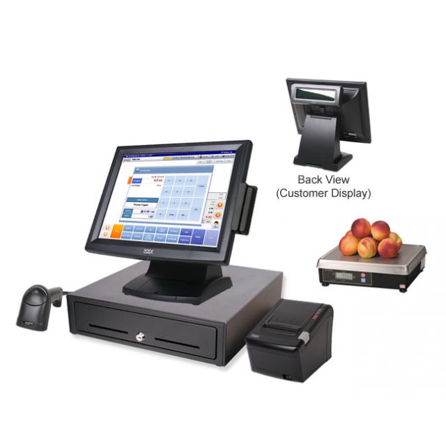 Produce POS with Scale | All-In-One Touch System | Model E-RS