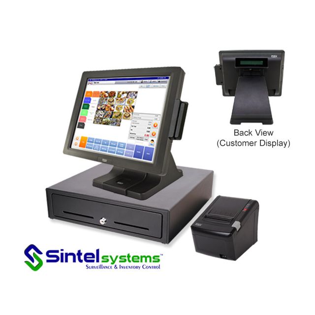 POS System Model E4-RS Restaurant 2 Terminals