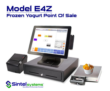 Frozen Yogurt Point of sale system model e4z