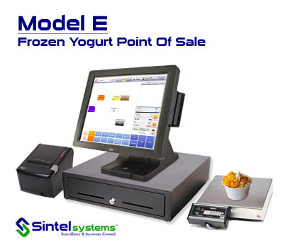 Frozen Yogurt Point of sale system model e