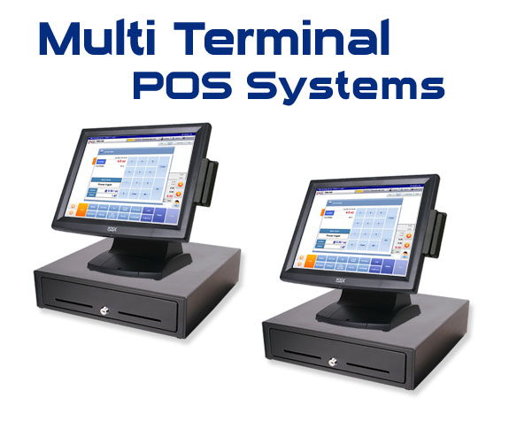Multi terminal pos systems